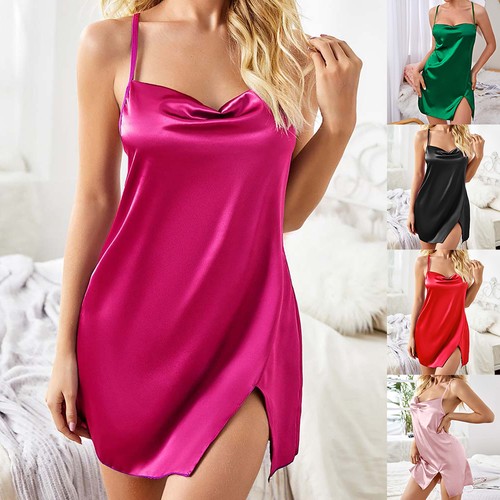 Womens sexy satin - satin, silk