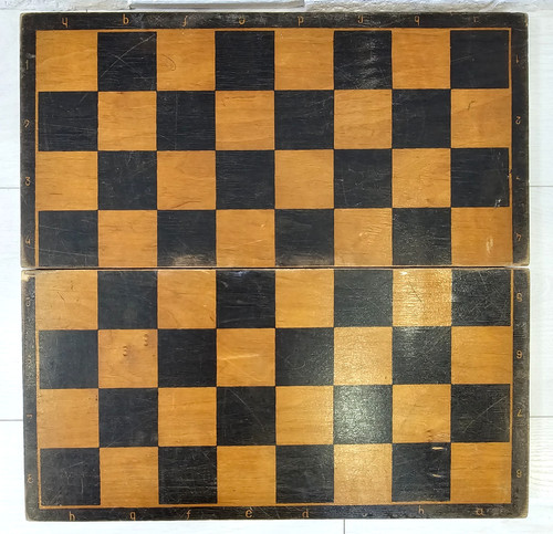 Soviet vintage wooden chess - wooden,