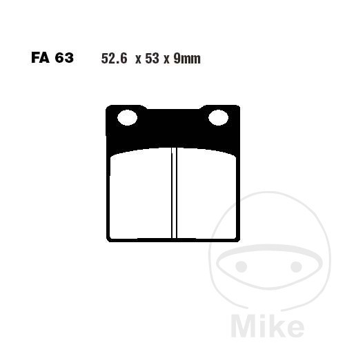 17284 standard brake pads - brake,