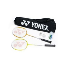 Yonex 2 Player Badminton Set GR505 2 Rackets 2 Shuttles & Carry Bag
