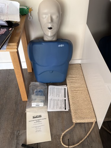 Cpr prompt blue first aid - prompt,