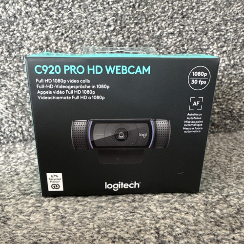 Logitech c920 pro webcam - pro,