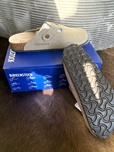 Birkenstock boston suede clog - birkenstock,