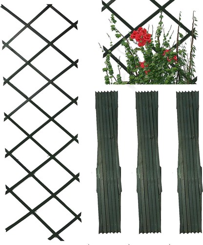 Wooden trellis pack 3 - trellis, of