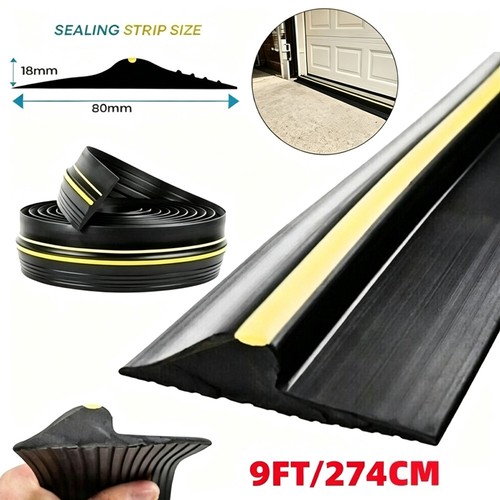 9ft garage door threshold - door,
