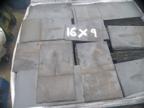 Roofing slates welsh 16x9 - welsh,