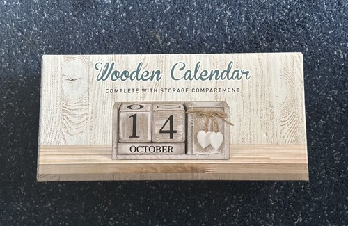 Wooden block daily - daily, calendar