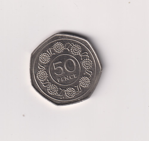 Gibraltar 50p pence - gibraltar,