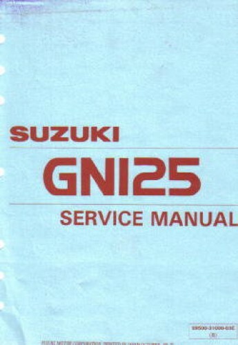 Used 1983 suzuki gn125 service - used,