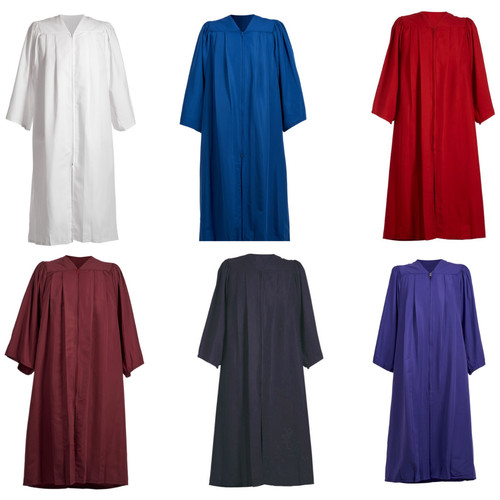 Choir robe zip gown - choir,