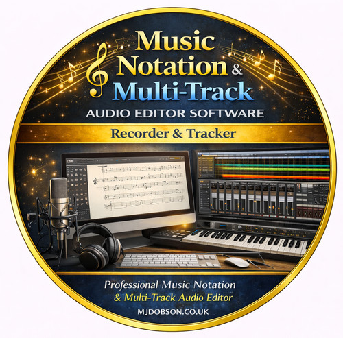 Music notation multi - &, multi-track