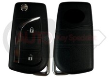 2 Button Flip Remote Key Fob
