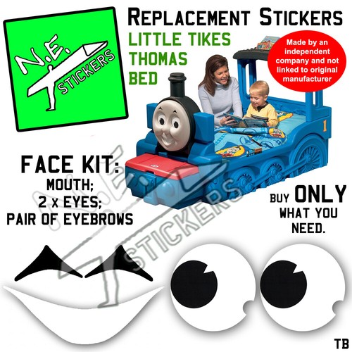 Replacement face set stickers - face,