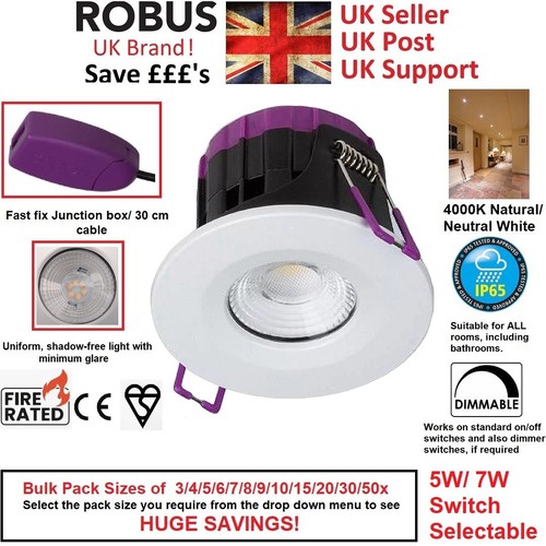 Robus ip65 led downlight - ip65,