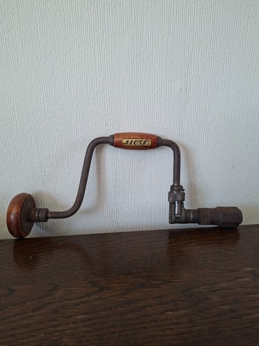 Vintage hand drill brace with - vintage,