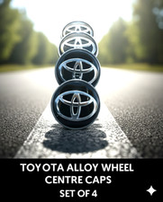 Toyota Alloy Wheel Hub Centre Cap 62mm Set of 4 for Corolla