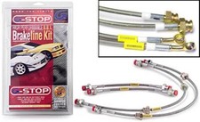 Goodridge CLG Braided Brake Hoses FOR Toyota TOYOTA COROLLA G6R (EE111)