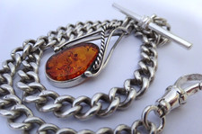 Antique solid silver pocket