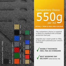 To Fit Fits For Nissan Pulsar GTI-R 1990 - 1994 Tailored Custom Car Mats [4]