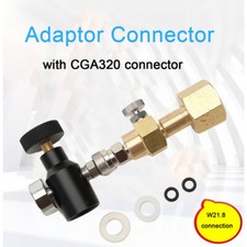 Co2 Cylinder Refill Station Sodas CO2 Refill Adapter Sodas Maker for Filling