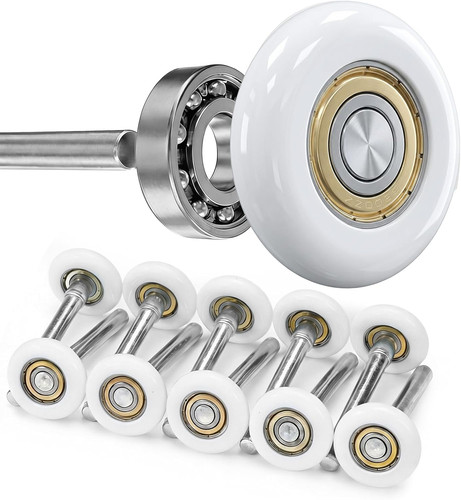Nylon garage door rollers - rollers, 10