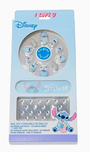 Disney stitch pre - disney, pre-glued