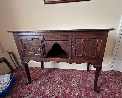 Dark oak jacobean revival - dark,
