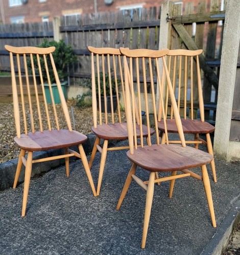 Ercol dining chairs 4 - ercol,