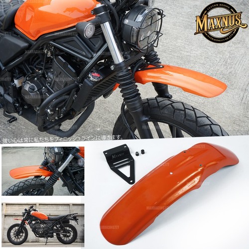 Front fender fairing - fender, orange