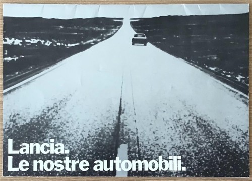 Lancia range car brochure - lancia,