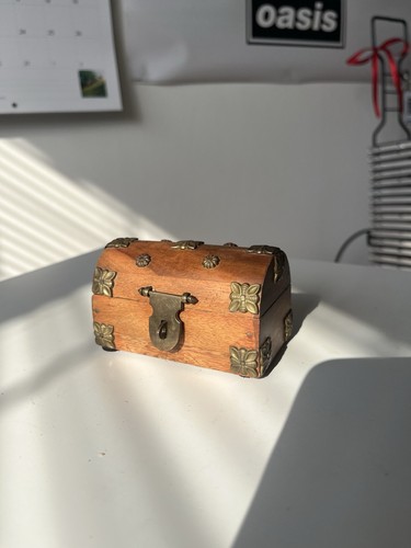 Vintage wooden mini treasure - vintage,