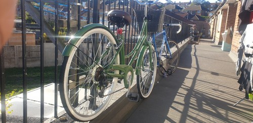 Amanco bicycle and helmet - bicycle,