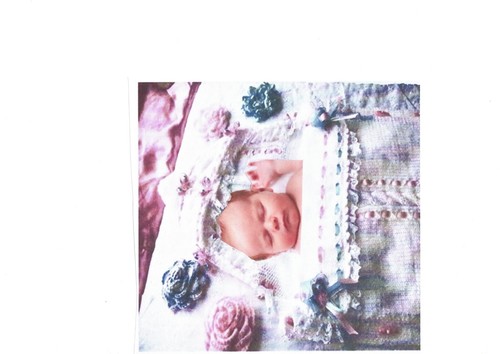 Baby girl sleeping bag