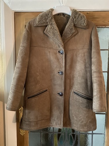 Ladies sheepskin wool coat - sheepskin,