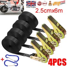 6m x 25mm Zinc Ratchet Straps