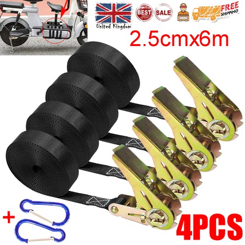 25mm zinc ratchet - 6m, straps