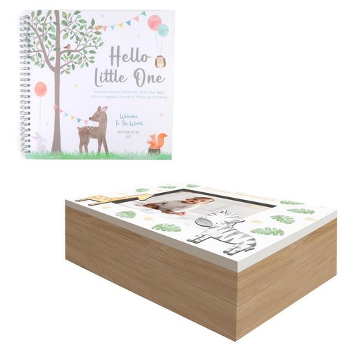 Baby keepsake journal box - keepsake,
