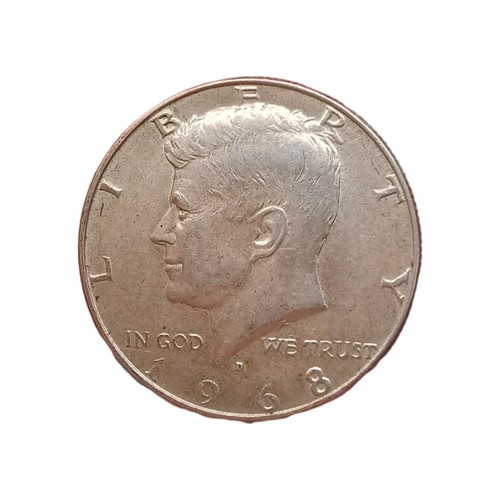 1968 usa 400 silver - usa, kennedy