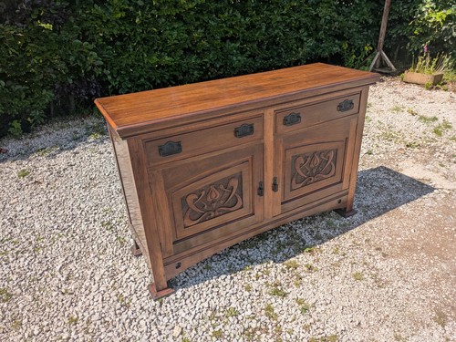 Arts crafts oak - crafts, sideboard