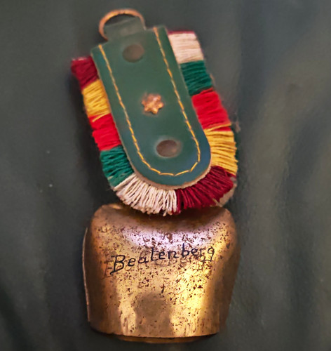 Vintage swiss cowbell - swiss, souvenir