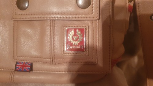 Belstaff leather shoulder bag - belstaff,