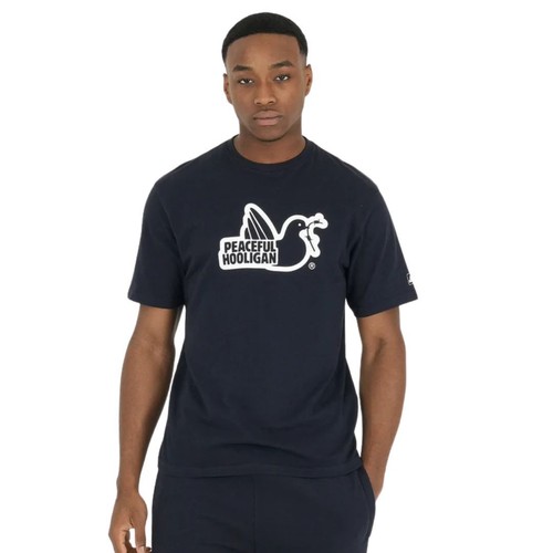Peaceful hooligan navy - hooligan, outline