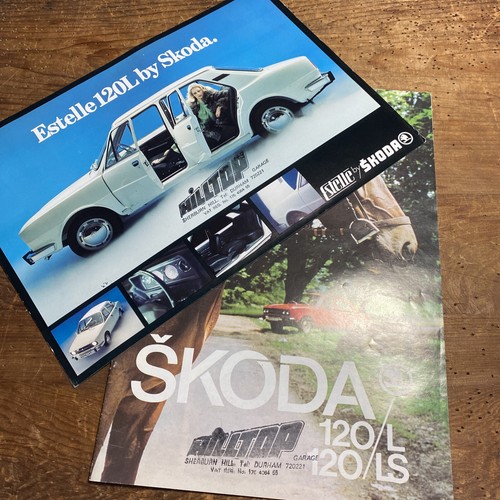 Skoda 120 sales advertising