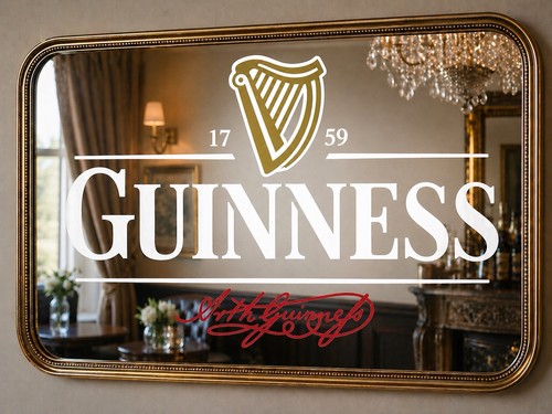 Guinness vinyl wall sticker - wall,