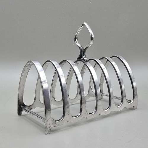 Vintage silver plated toast - vintage,
