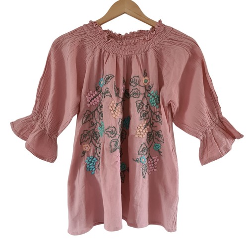 Floral and grape vine hand