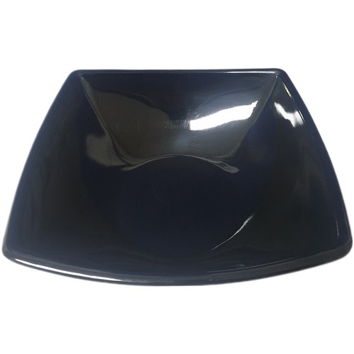 Black melamine round - round, &