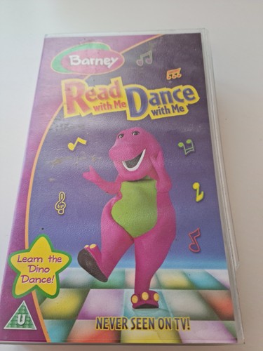 Barney read with dance - read,