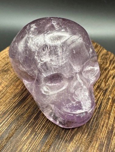 Crystal skull amethyst carving - skull,