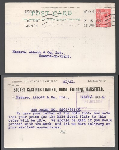 1924 kgv stokes - kgv,